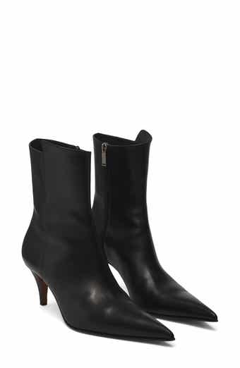 McQueen Birdee Pointed Toe Bootie