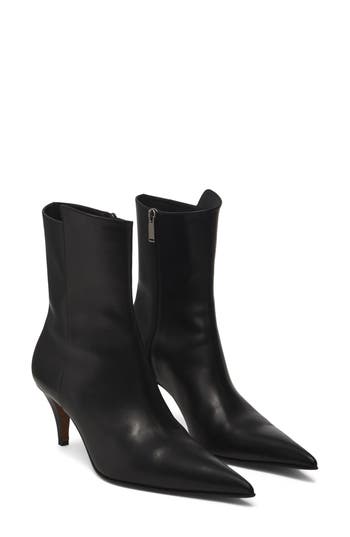 Alexander Mcqueen Australian Ankle Boots Alexander Mc Queen Leather Black In Black