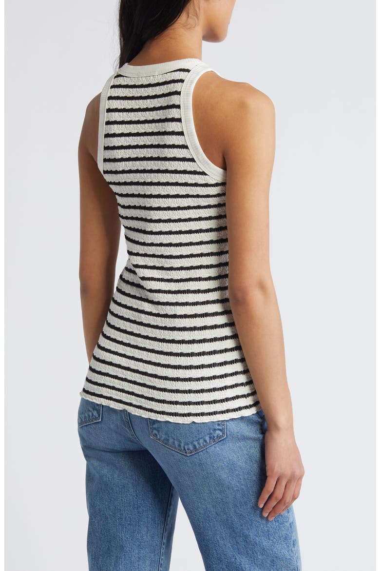 Stripe Tank, Alternate, color, BLACK/ NAT