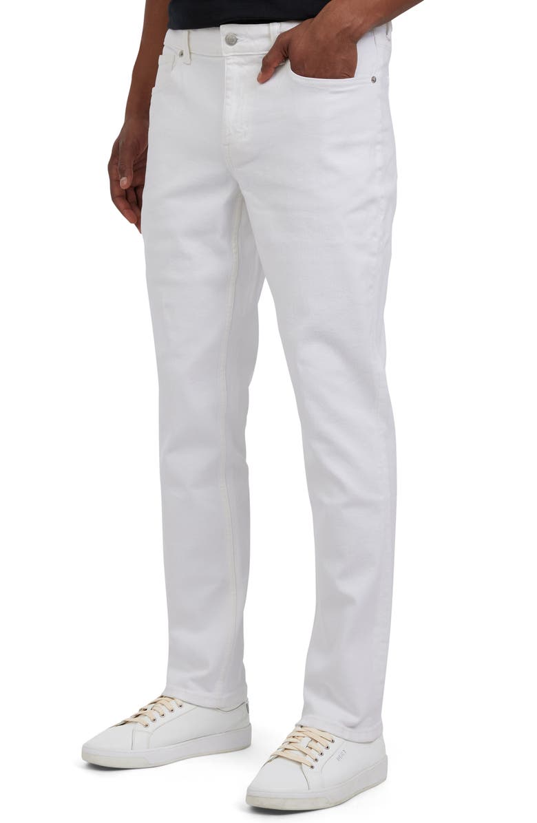 DKNY SPORTSWEAR Bedford Slim Fit Jeans, Alternate, color, White