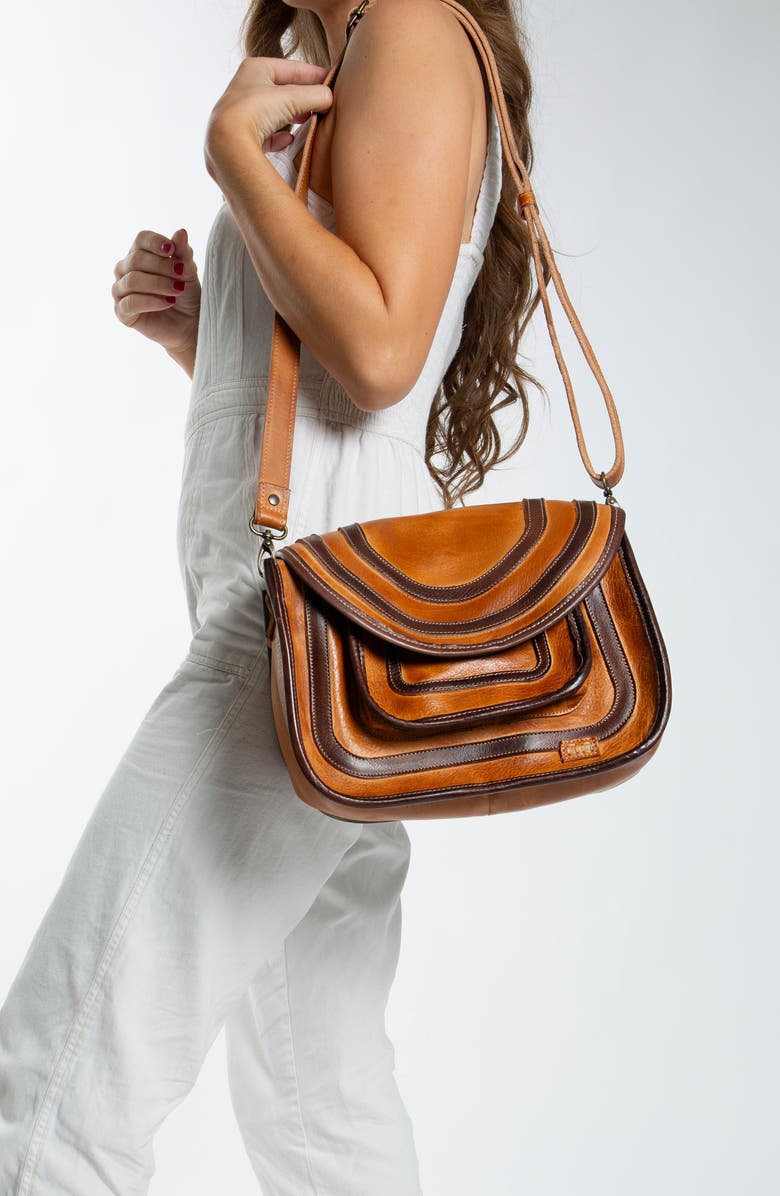 Bed Stu Gilda Handbag, Alternate, color, Pecan Teak Rustic