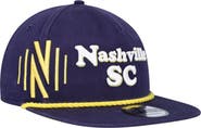 New Era Men's New Era  Navy Nashville SC Heritage The Golfer Snapback Hat