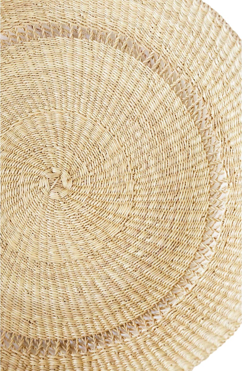 indego africa Bolga Large Round Tray, Alternate, color, Natural