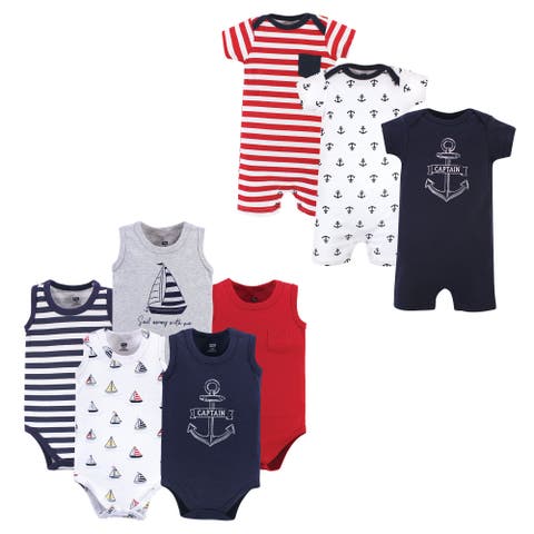 8Pc Bodysuits and Rompers (Baby)