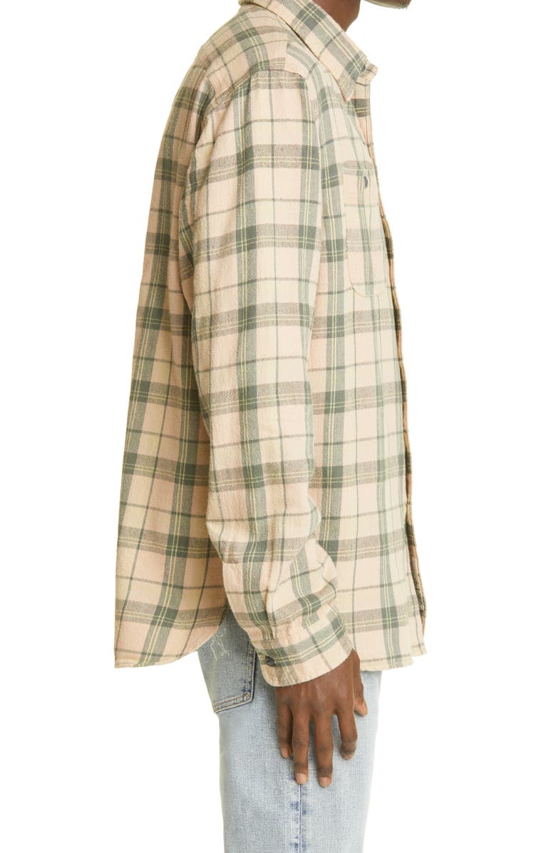 Double RL Men's Farrell Plaid Flannel Button-Up Shirt, Alternate, color, 