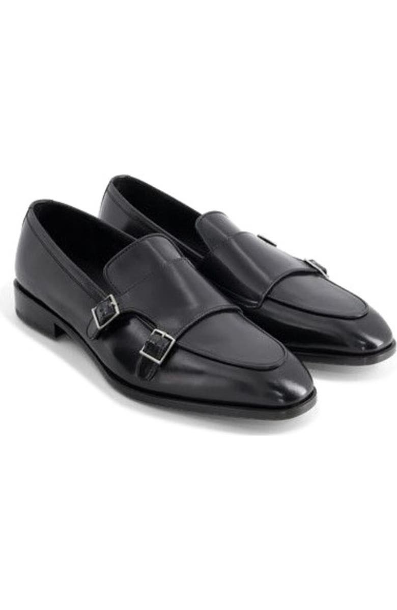 Anthony Veer Beaumont Double Monk, Alternate, color, Obisidian Black Leather