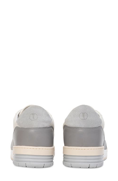 Collegium Pillar Destroyer Ii Off-white Panelled Leather Sneakers In Multi