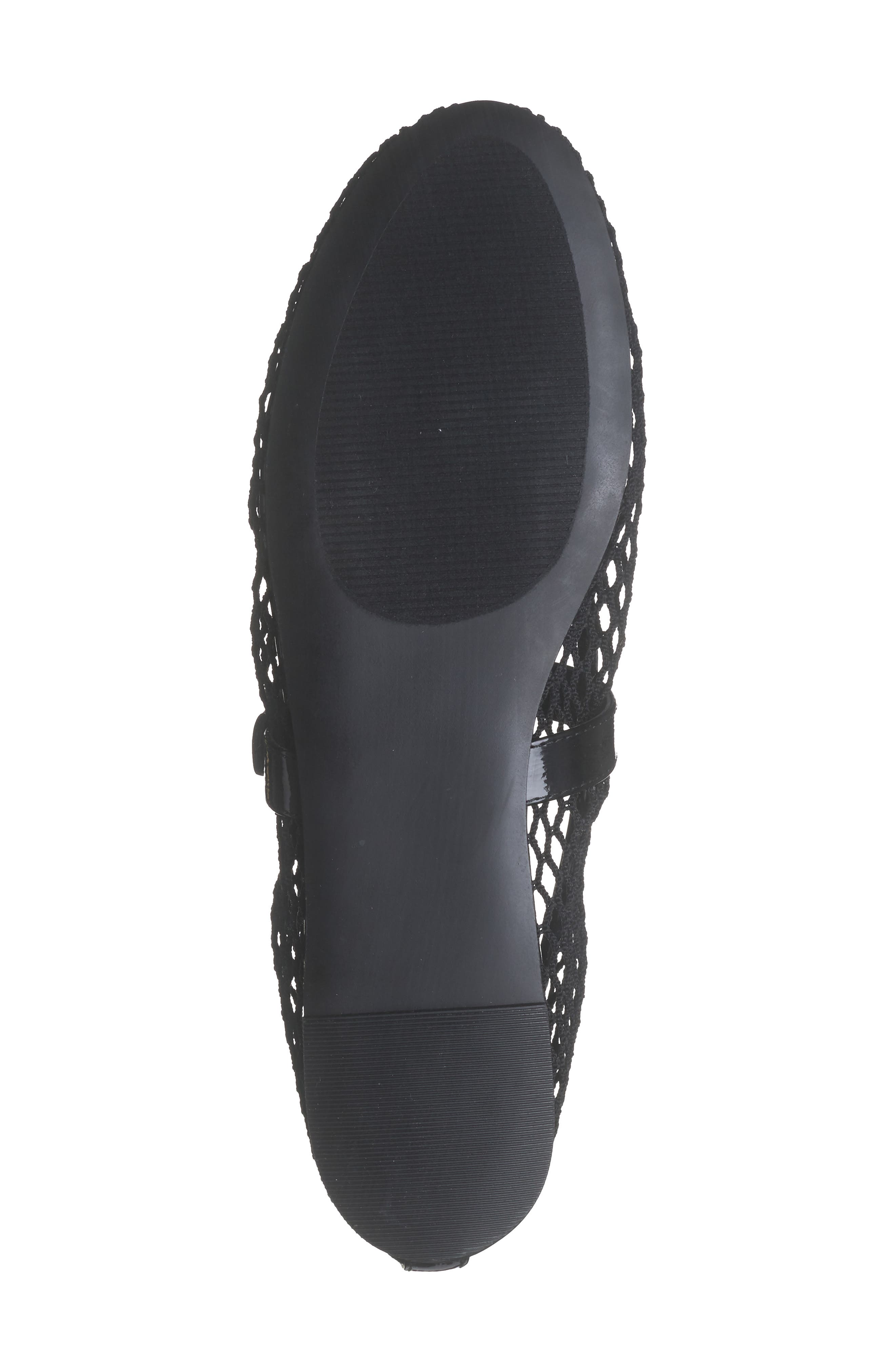 Abound Amari Mesh Ballet Flat, Alternate, color, Black