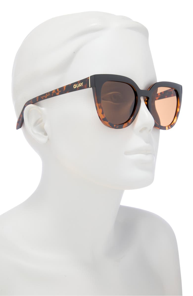 QUAY Noosa 43mm Cat Eye Sunglasses, Alternate, color, 