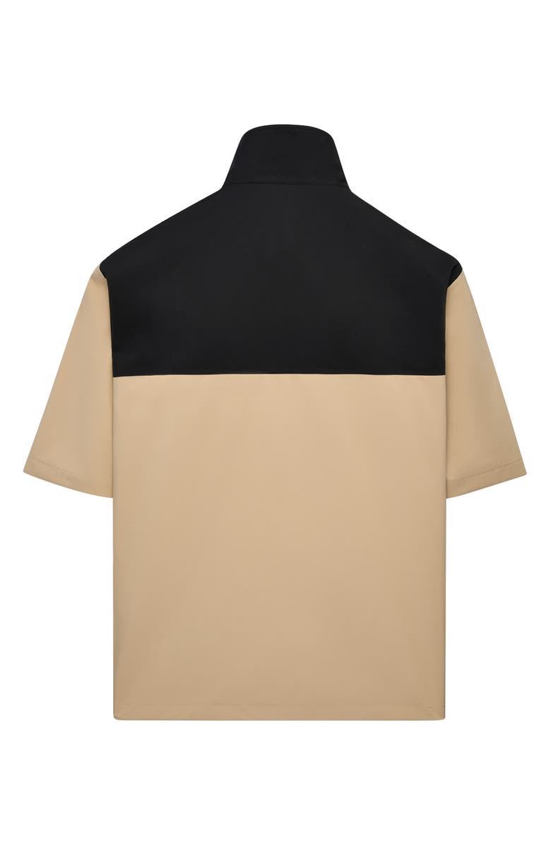 Eastside Golf Flyweight Waterproof Rain Shirt, Alternate, color, Pale Khaki