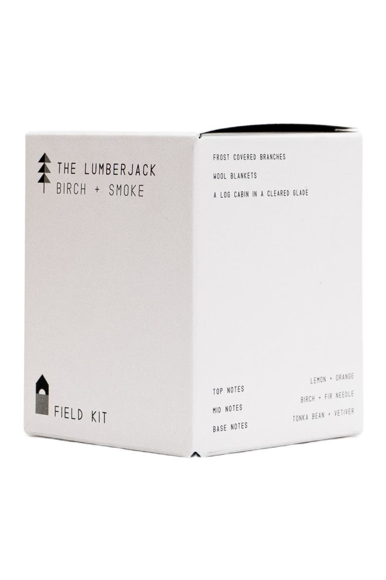 The Lumberjack Candle, Alternate, color, Green