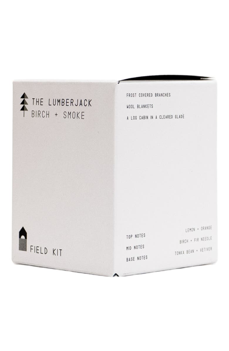 Field Kit The Lumberjack Candle, Alternate, color, Green
