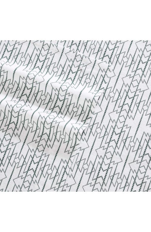 Eddie Bauer Wildwood Cotton Flannel Sheet Set In Green