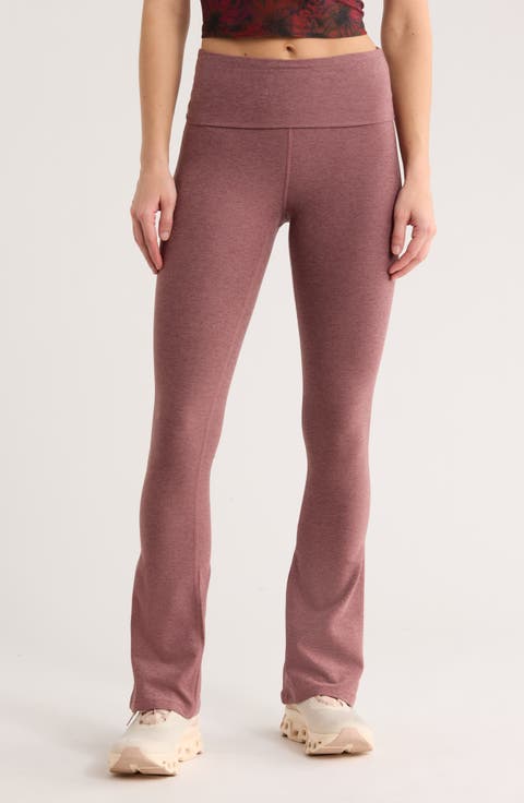 Space Dye Foldover Pants