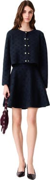 maje Jacquard cardigan with sequins