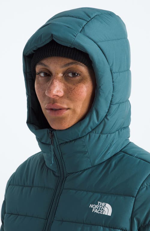 The North Face Aconcagua 3 Water Repellent Hood Jacket In Green