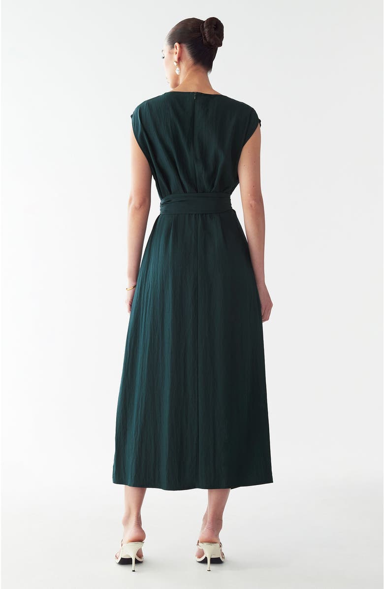 WILLA Yana Midi, Alternate, color, Midnight Emerald