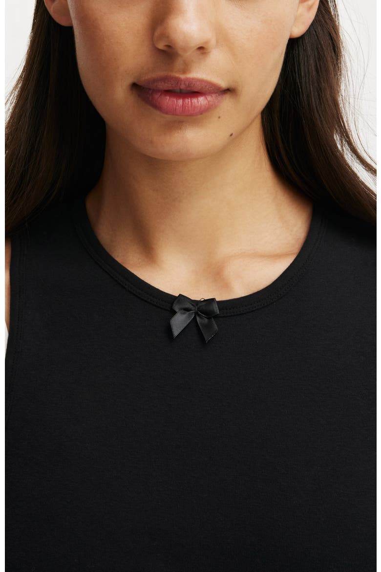 Women's Peached Jersey Ruched Tank, Alternate, color, Black
