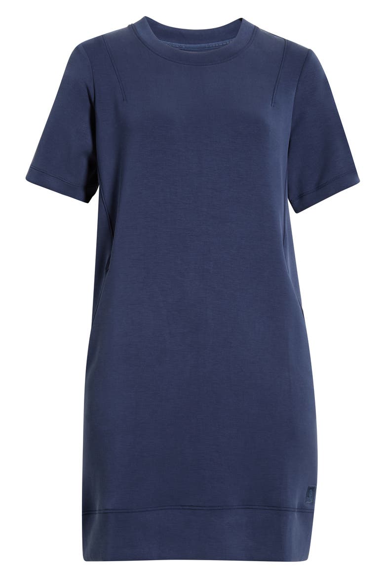 Dreamweave Short Sleeve Minidress, Alternate, color, NAVY BLAZER