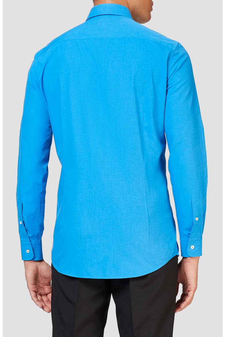 Blue Steel Button-Up Shirt, Alternate, color, BLUE