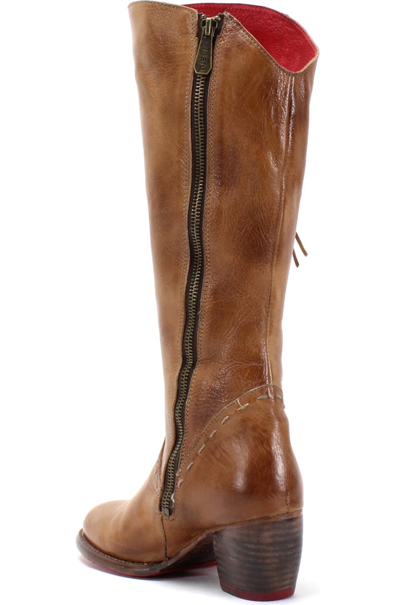 Bed Stu Charis Tall Boot, Alternate, color, Tan Rustic