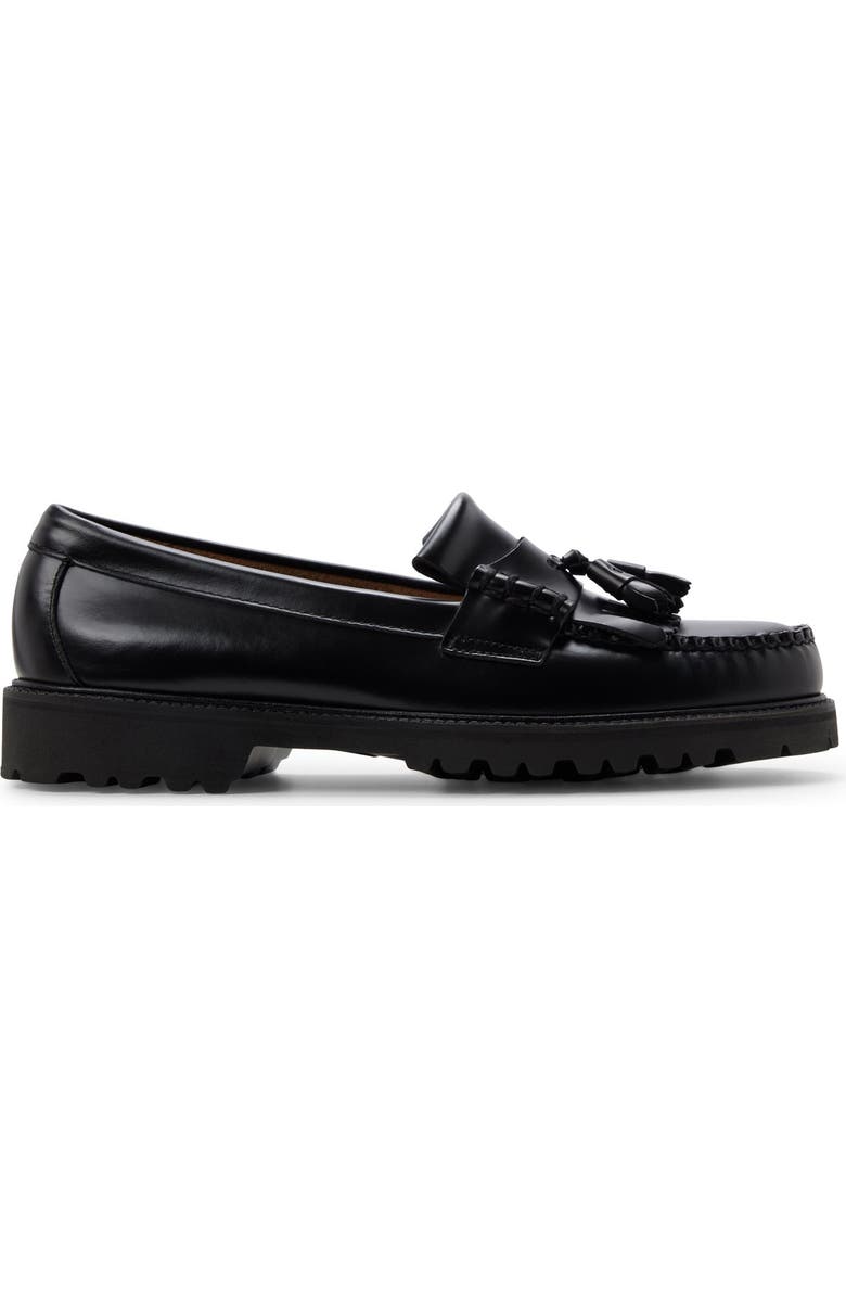 G.H.BASS Layton Leather Penny Loafer, Alternate, color, Black
