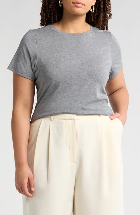Grey Plus-Size Tops for Women | Nordstrom Grey Plus-Size Tops for Women | Nordstrom