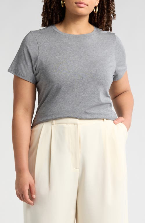 Nordstrom Crewneck T-shirt In Gray