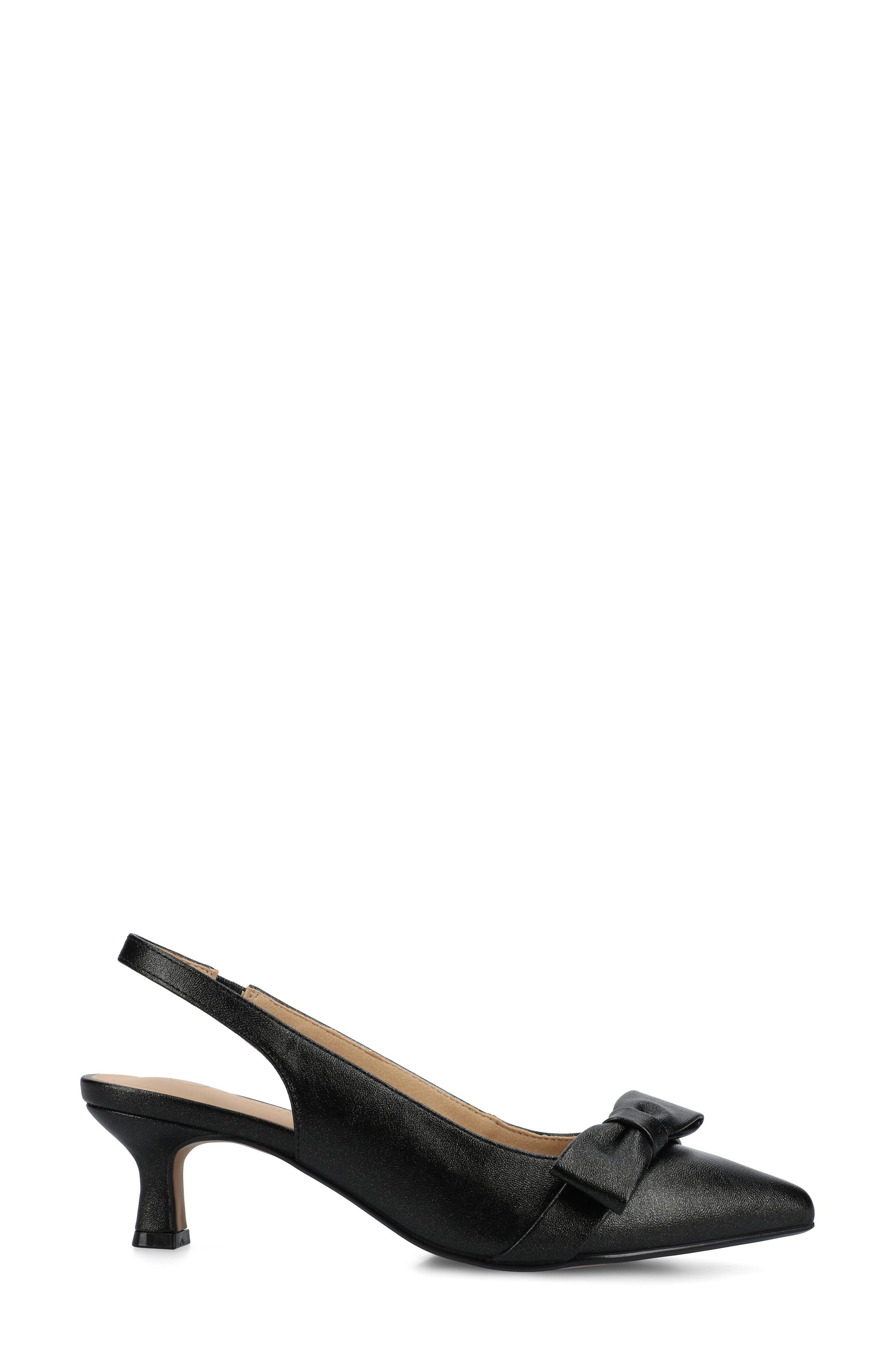 Paloma Slingback Pump, Alternate, color, BLACK/SPARKLE