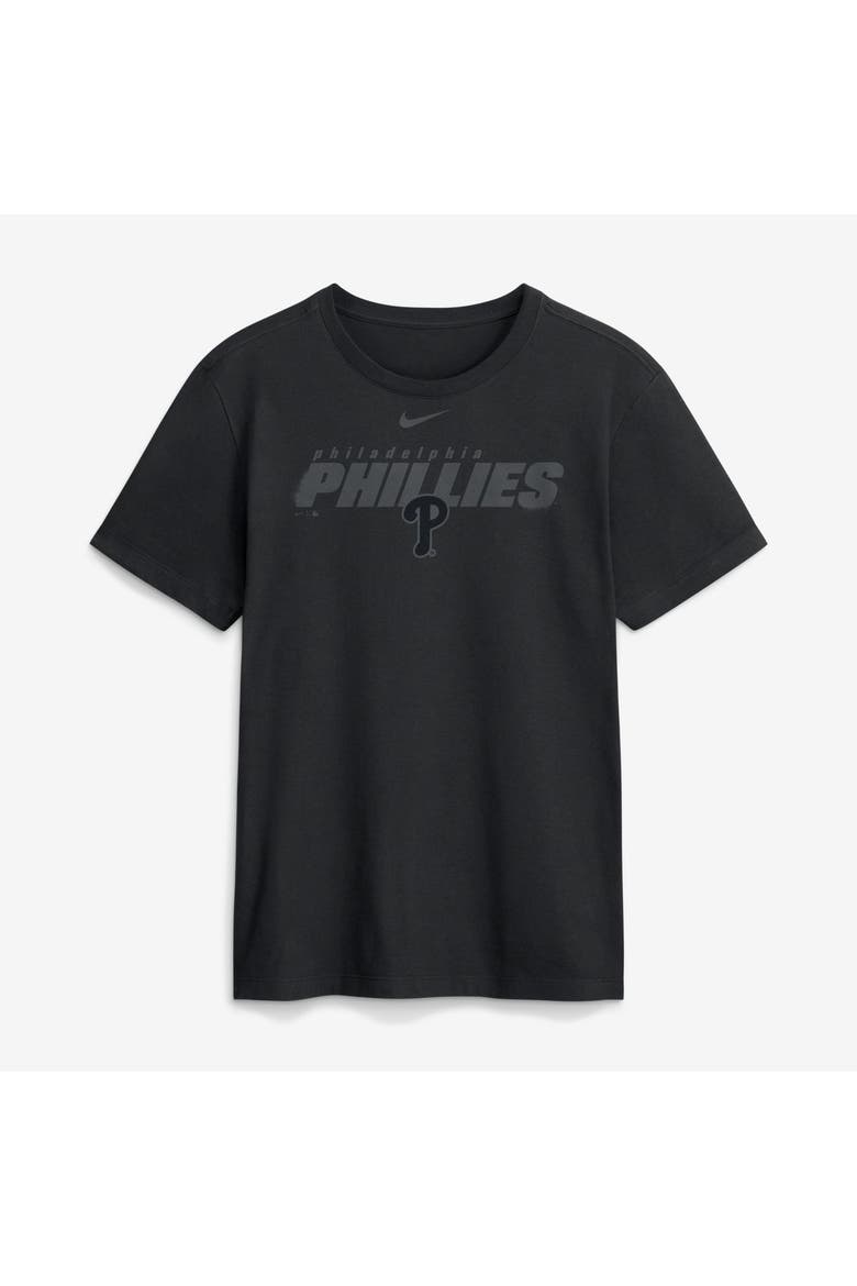 Men's Nike Black Philadelphia Phillies Tonal Club T-Shirt, Main, color, Black