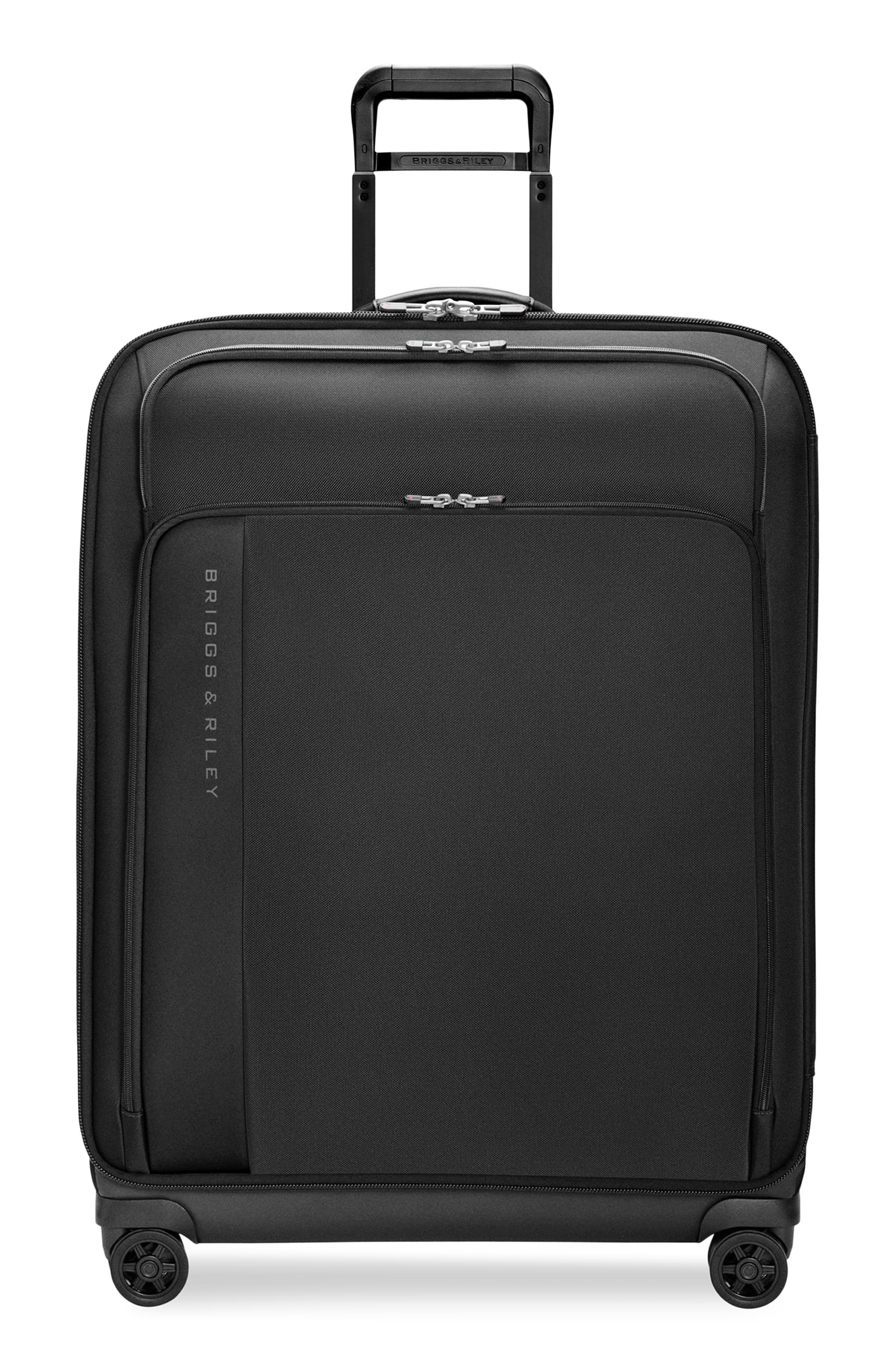 Briggs & Riley Large ZDX 29-Inch Expandable Spinner Packing Case, Main, color, Black