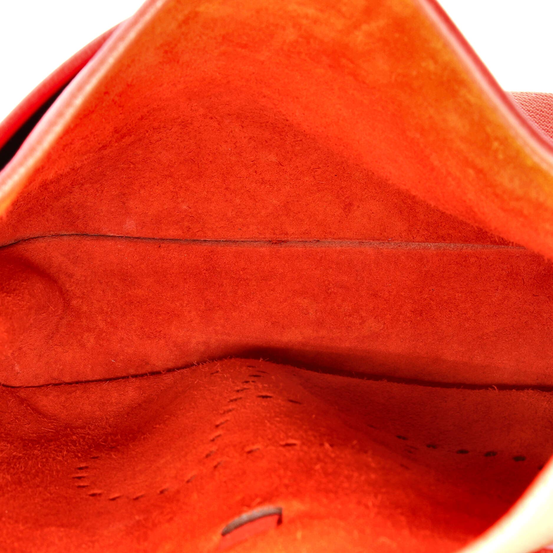 Pre-Owned Hermes Evelyne Bag Gen III Clemence PM, Alternate, color, Rouge Pivoine