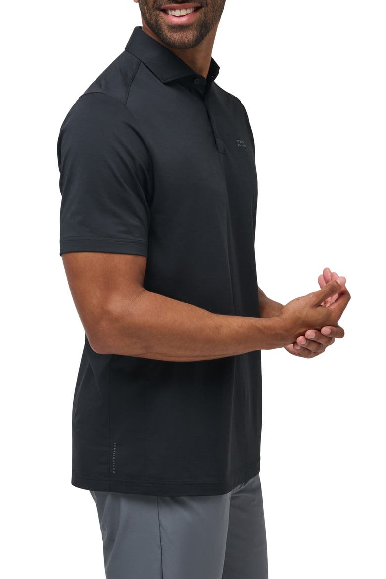 Heater Pro Performance Golf Polo, Alternate, color, BLACK