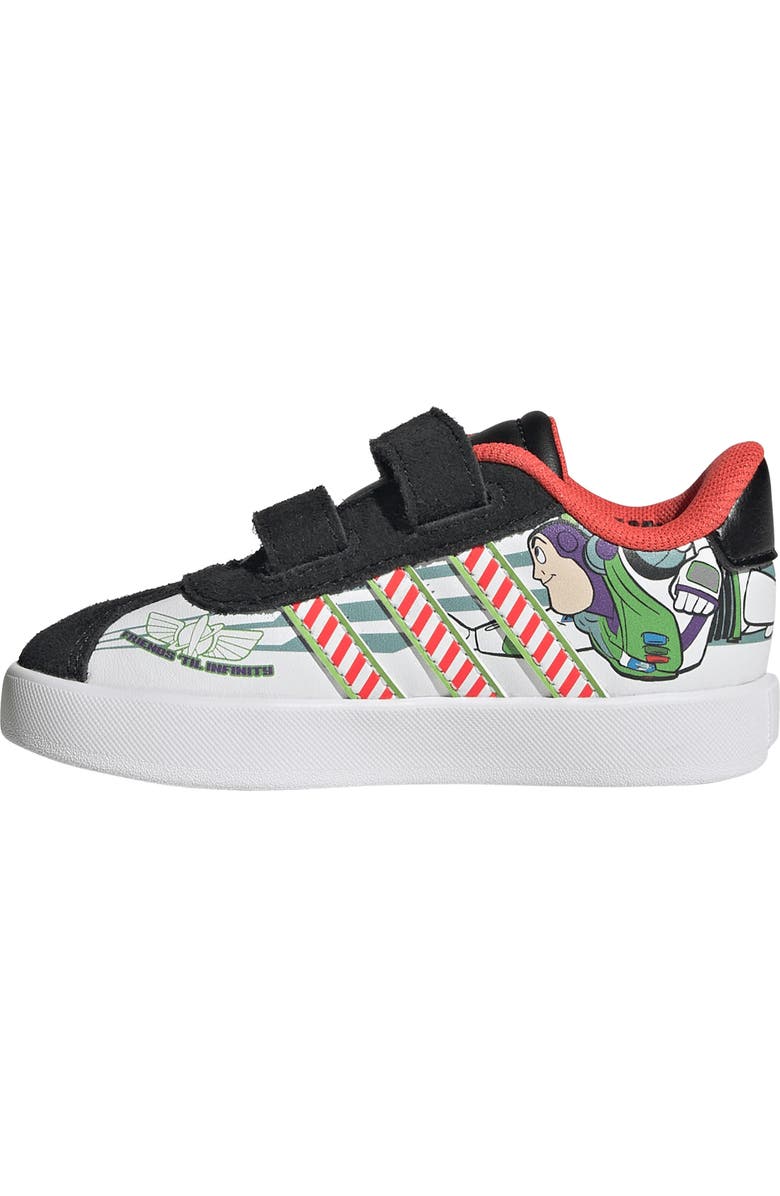 adidas x Toy Story Kids' VL Court Sneaker, Alternate, color, White/ Black