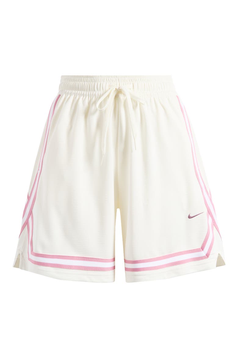 Dri-FIT Crossover Shorts, Alternate, color, SAIL/ SAIL/ ELEMENTAL PINK