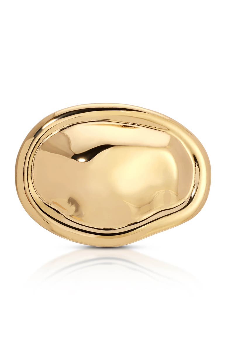 Ettika Moderna Brooch, Main, color, Gold