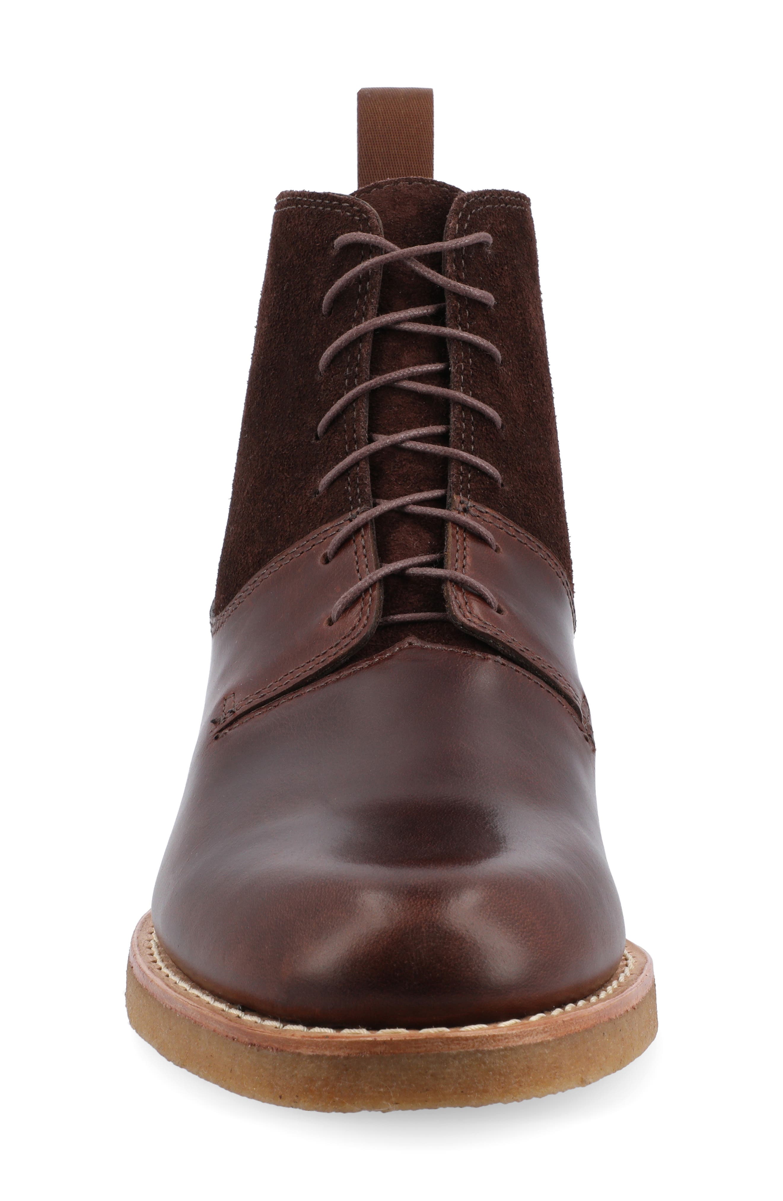 The Douglas Plain Toe Boot, Alternate, color, BROWN