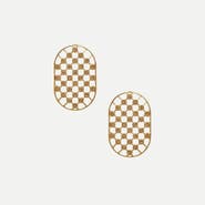 Daniela Millan Jewelry Net Statement Earrings