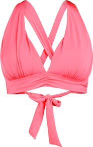 La Blanca Shirred Bikini Top