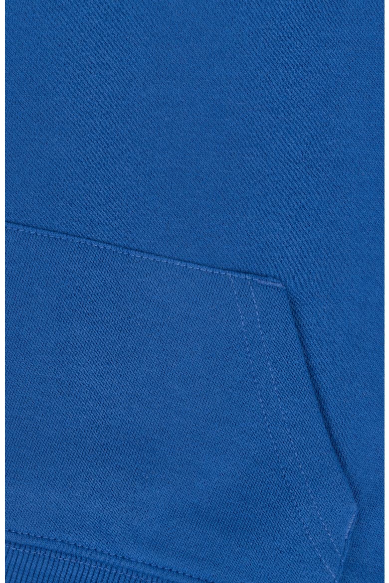 Kids Pullover Hoodie, Cotton Blend, Kangaroo Pocket, Solid Colors, Alternate, color, Royal Blue