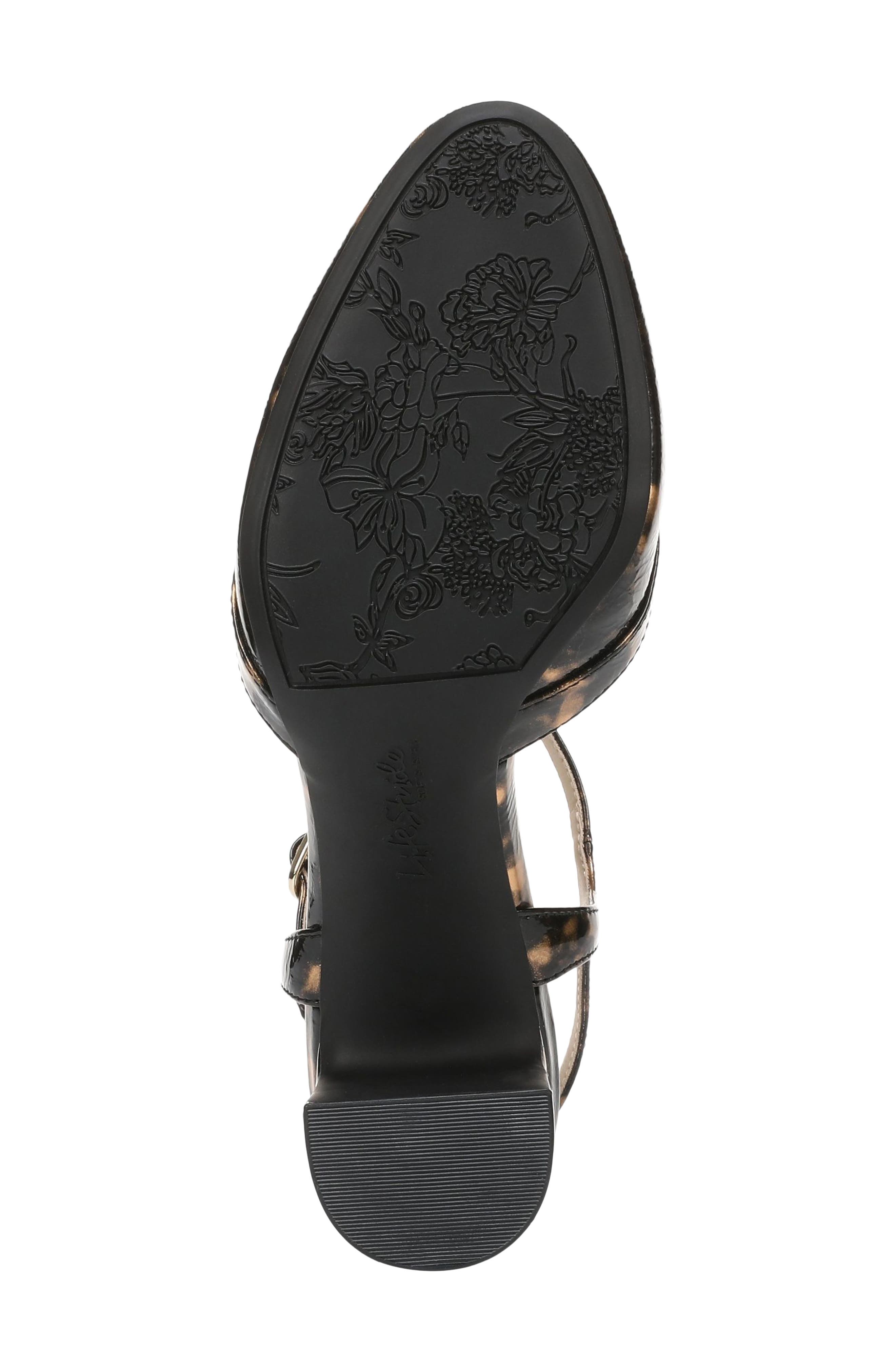 LifeStride Toni Ankle Strap Pump, Alternate, color, Black Multi