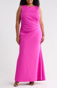 Eliza J Bow Back Gown