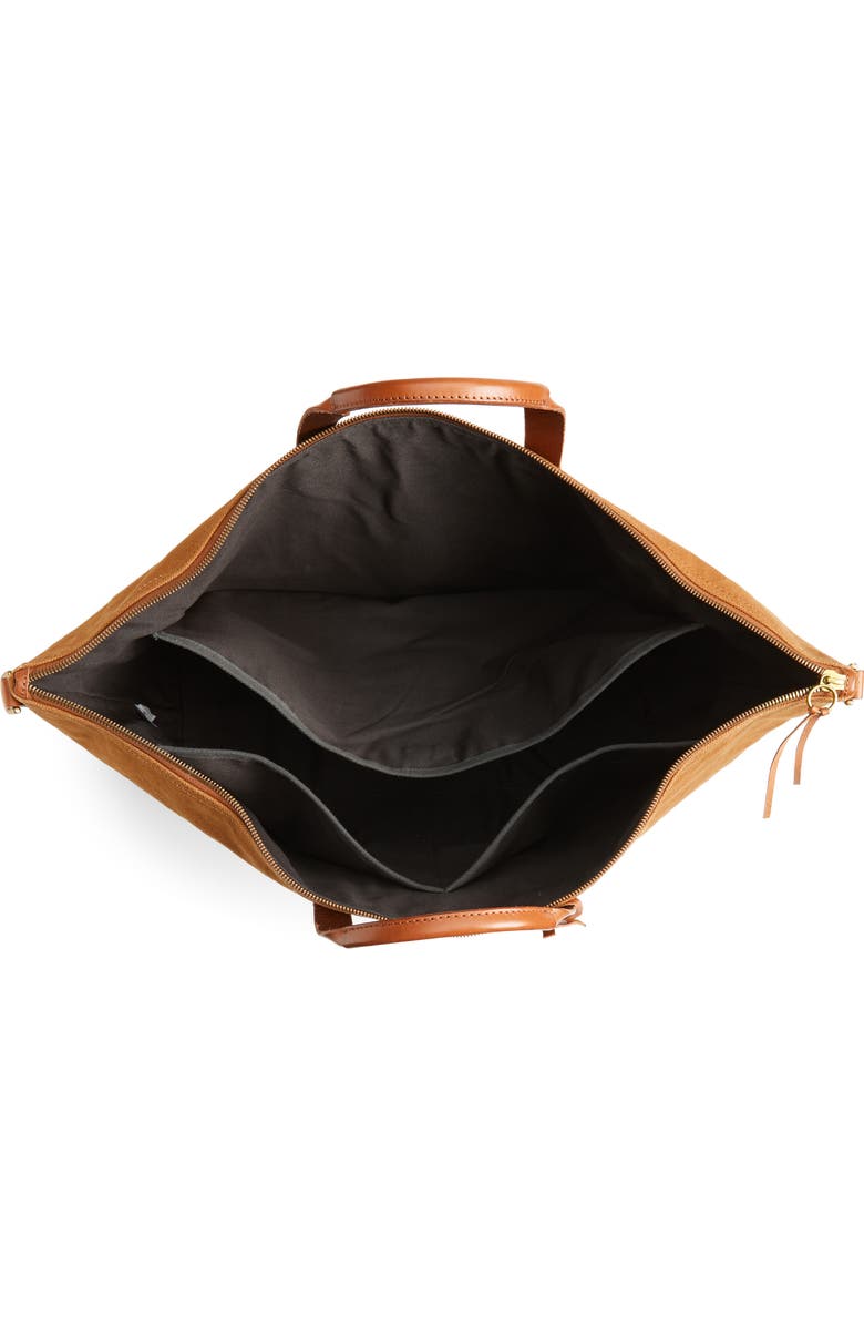 Madewell Canvas Overnight Bag, Alternate, color,