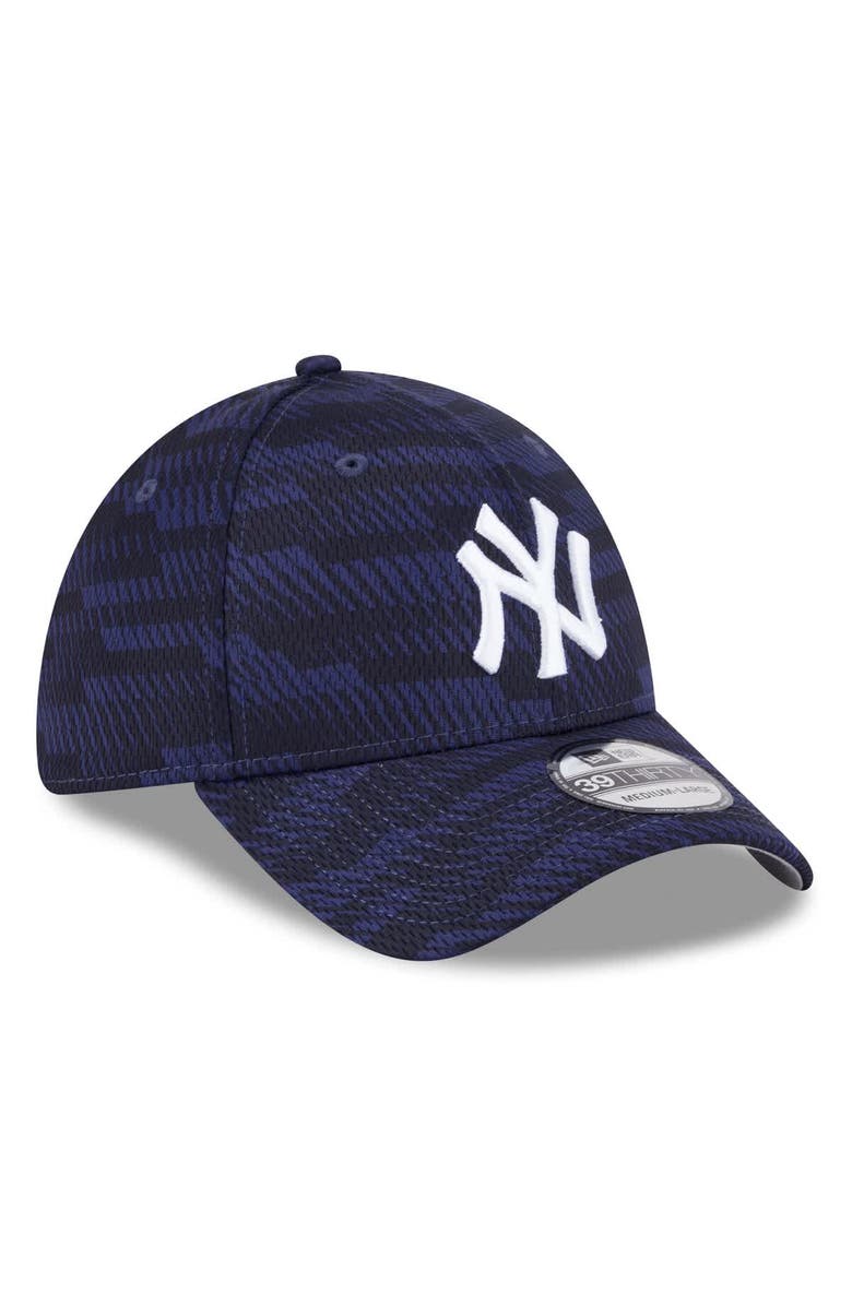 New Era Men's New Era Navy New York Yankees 2025 MLB Clubhouse 39THIRTY Flex Hat, Alternate, color, 
