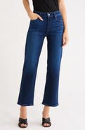PAIGE Mason Mid Rise Ankle Straight Leg Jeans