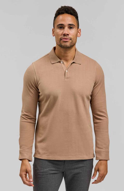 The Braden Long Sleeve Polo