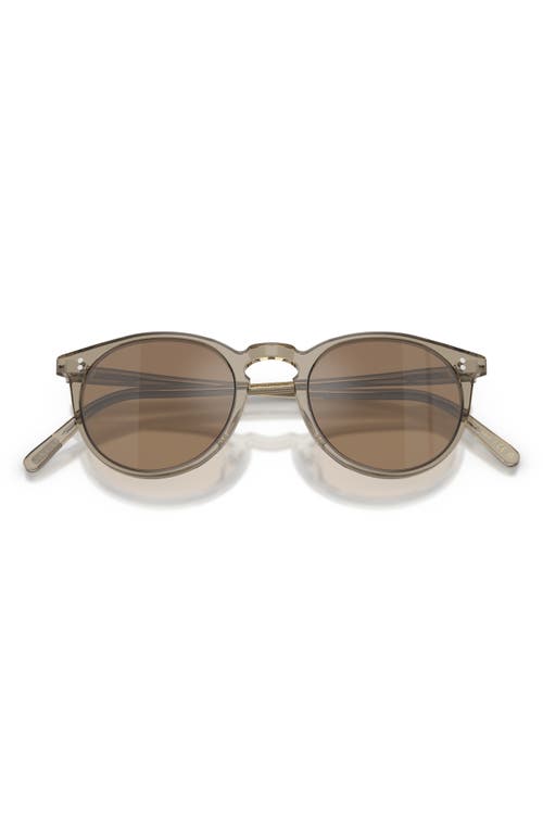 Oliver Peoples O'malley Acetate Round Sunglasses