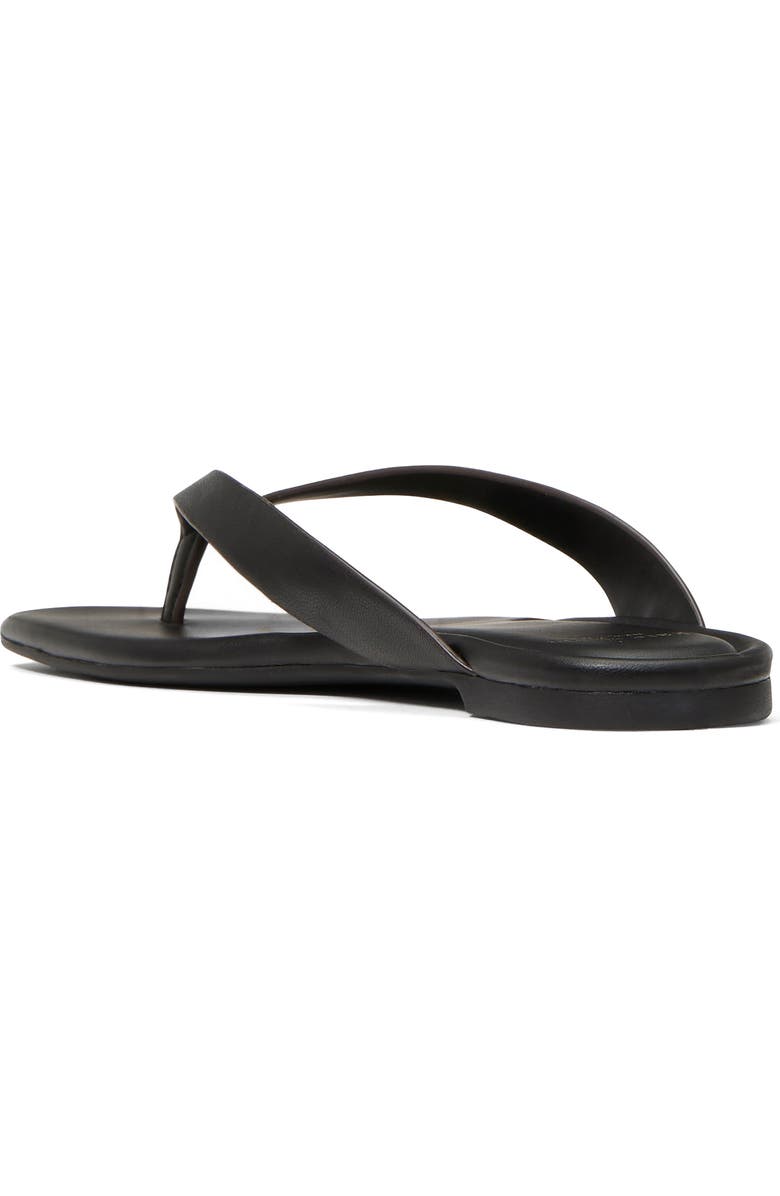 Kate Spade New York sandie flip flop, Alternate, color, Black