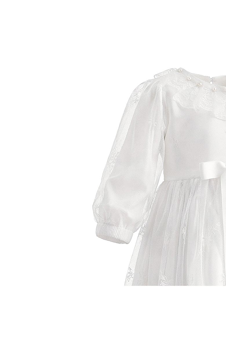 Tulleen Lace Sorellia Dress, Alternate, color, White