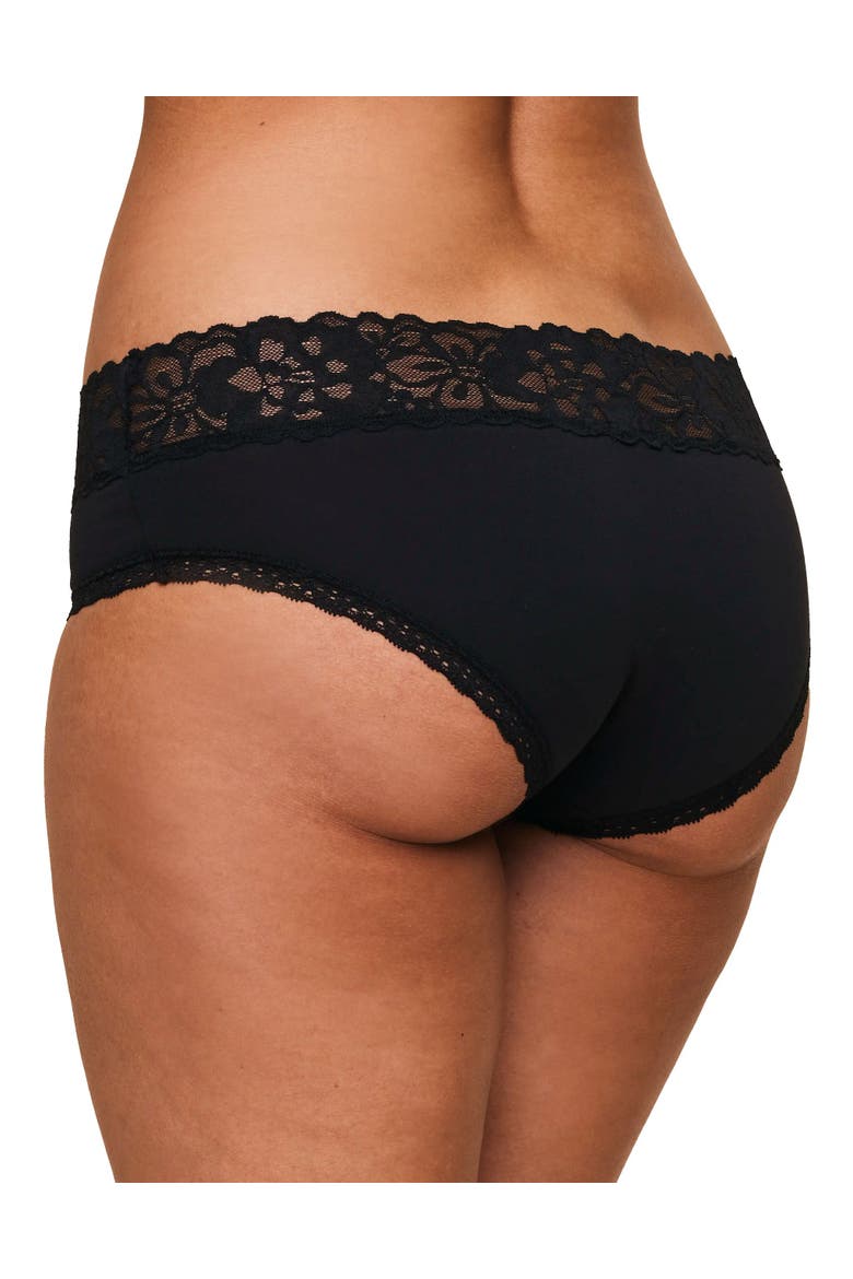 Miley Hipster Panties, Alternate, color, Black